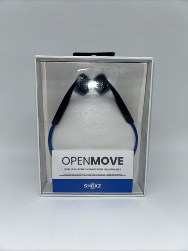 Shokz OpenMove Bluetooth Over the Ear Headphones Blue