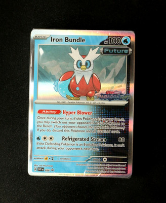 Pokémon Karten - Eisen Bundle SVP058 Paradox Rift - Build & Battle Sealed Deck  