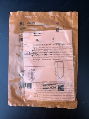 IFM Electronic O8E202 Through-Beam Sensor Receiver IO-Link New