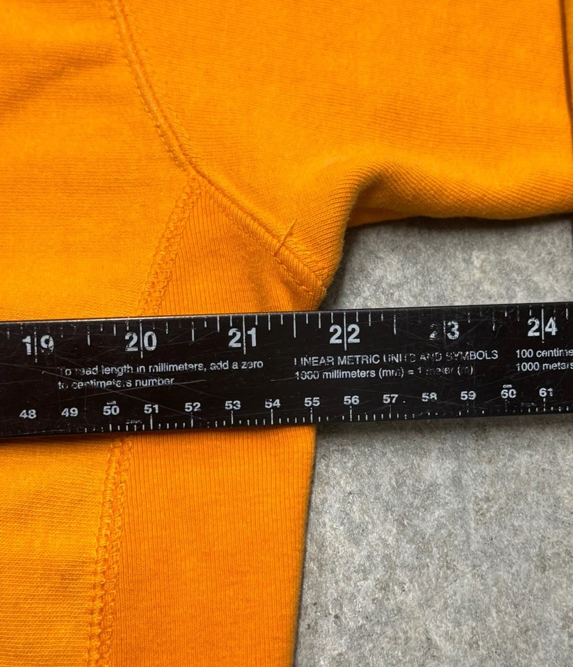 Steve & Barry’s Psych Ward Prisoner Sudadera con Capucha Para Hombre Mediana Naranja Foto 4 de 4