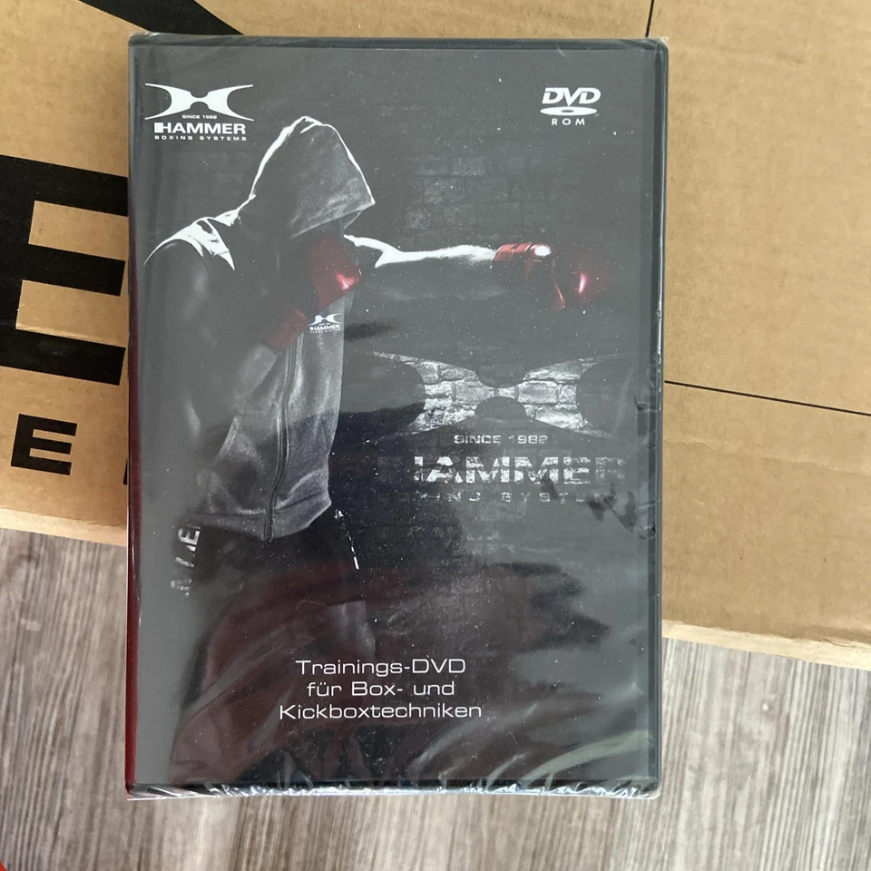 HAMMER Box-Set mit 60cm Boxsack rot gefüllt, Stahlkette, DVD, ohne Handschuhe - Bild 2 von 4