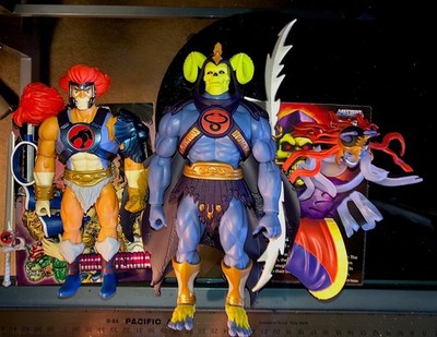 Mattel MOTU Origins Thundercats Lion-O Skell-Ra Lot  100% Complete