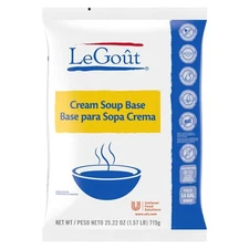 Legout Instant Cream Soup Base 25.22 Ounce Pack Of 6 Gluten Free Versatile Mix