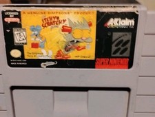 Itchy & Scratchy Game, The (Super Nintendo SNES)
