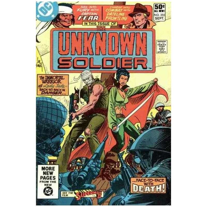 Unknown Soldier #255 (DC Comics September 1981) for sale
