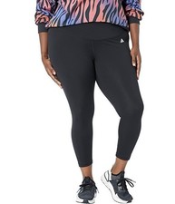 adidas Plus Size Train Essentials High-Waisted 7/8 Leggings Black 2X