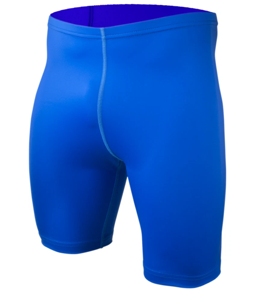Aero Tech BIG Men's USA Classic UNPADDED Spandex Compression Exercise Shorts - Image 3 of 4