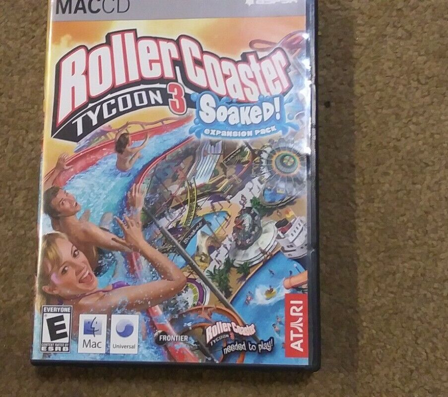  RollerCoaster Tycoon 3 - Mac : Video Games