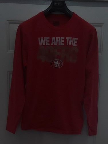FANATICS PROLINE NFL SAN FRANCISCO "WE ARE THE 49ERS" RED COTTON T-SHIRT SIZE M - Picture 6 of 7