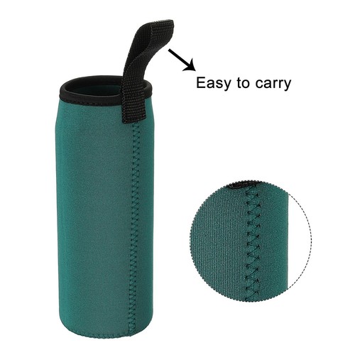 10pcs Water Bottle Sleeve 500ml Neoprene Carrier Glass Bottle Cover Colorful - Imagen 4 de 6