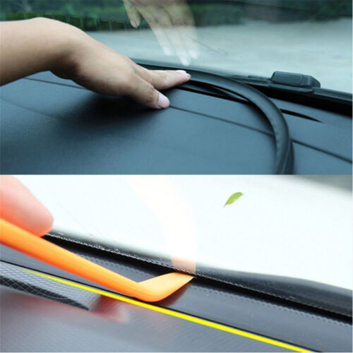 1.6m Car Dashboard Windshield Gap Rubber Noise Insulation Seal Strip Accessories - Picture 3 of 12