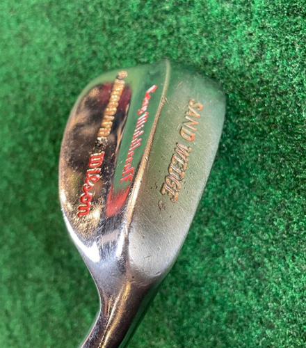 Wilson Cary Middlecoff Autograph Sand Wedge SW XS flex shaft Reminder leather RH - Picture 2 of 10