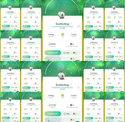 Pokémon - Shiny Scatterbug All Region - P T C - Description