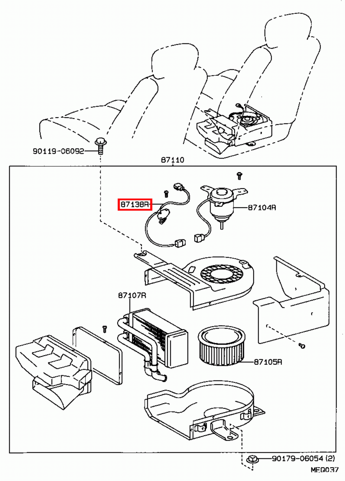 super  show セット Genuine Toyota Heater Fan Blower Motor Resistor For Land Cruiser