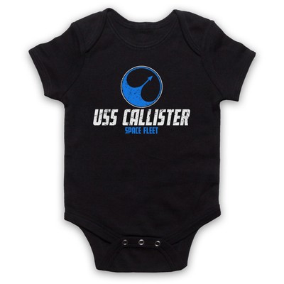 BROOKER SPIEGEL USS CALLISTER WELTRAUMFLOTTE SCI-FI-SCHIFF BABY WACHSEN BABYANZUG GESCHENK