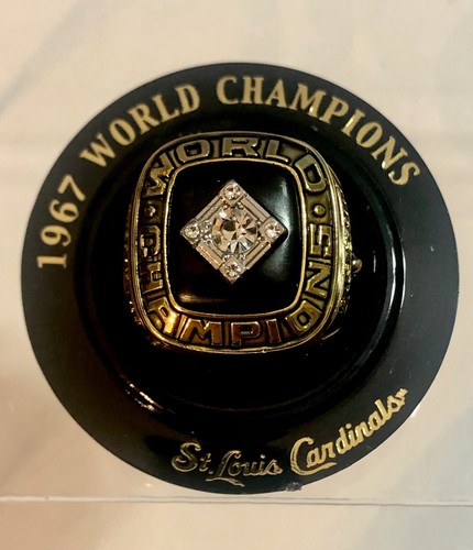 St. Louis Cardinals 1967 World Series Champions Mystery Rings - SET of 5, NIB - Picture 4 of 13