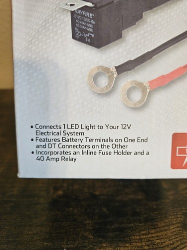 Arnés de cableado DT de accionamiento automático con interruptor relé de 12v 40 amperios - Imagen 4 de 9