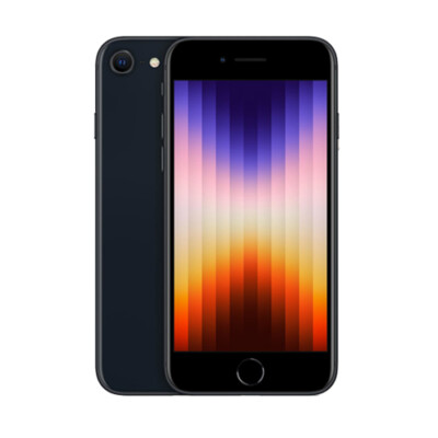 Apple iPhone SE 3rd Gen A2595 (2022 Model) 64GB Midnight Unlocked