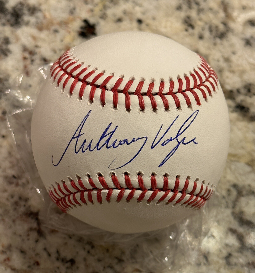 Anthony Volpe Signed Baseball Fanatics Authentic AUTOGRAPH