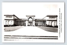Postcard RPPC California San Francisco CA Golden Gate Expo Palace Legion 1940s