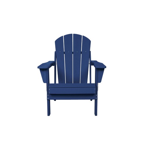 Folding Adirondack Chair with Side Table 3-Piece Adirondack Chair Set Multicolor - Picture 31 of 63