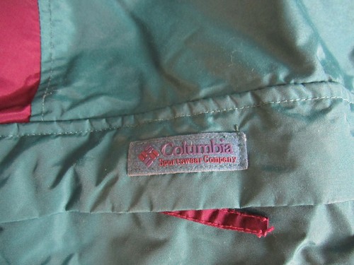 Vintage 90's Columbia Men's Jacket Size L Gizzmo Color Block Windbreaker - Picture 6 of 17
