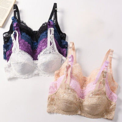Miss Bras Push Up Bra Sexy Lingerie Lace Underwire Brassiere Small Cup Underwear
