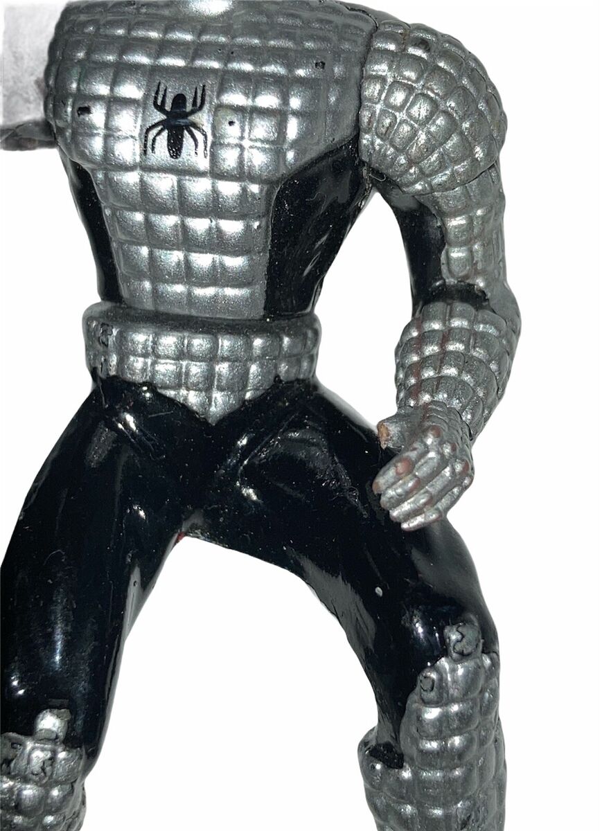 Toy Biz Marvel X-Men Black And Silver Spider-Man Die Cast Toy Biz Marvel X-Men Black And Silver Spider-Man Die Cast