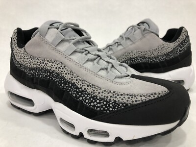 Size 7 - Nike Air Max 95 Premium Black Wolf Grey W for sale online 