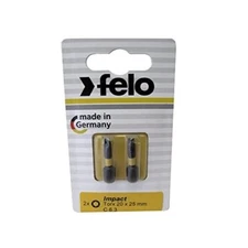 Felo 07157 63617 Torx® T20 x 1" Impact Bit - 2 per pkg T20