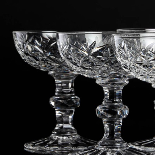 Kristall Glas Trinkgläser Saint Louis Champagner 6er Set Vintage midcentury - Picture 2 of 7