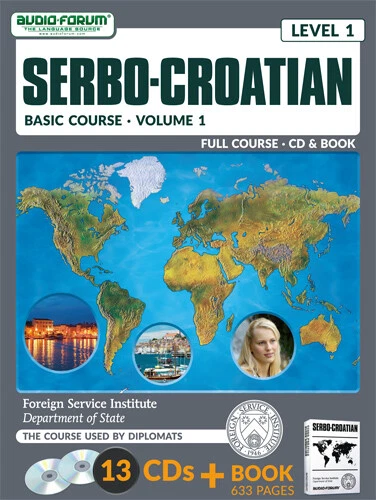 FSI: Basic Serbo-Croatian 1 (13 CDs/Book) by Foreign Service Institute  - Image 3 of 3