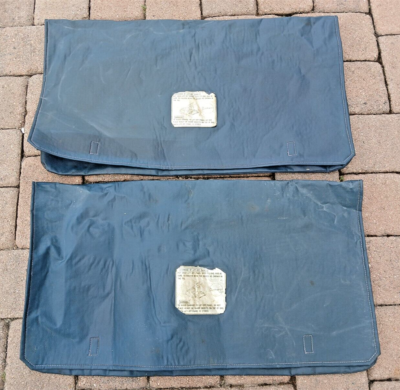 Nissan 300ZX Z31 Coupe 2+2 OEM T-Top Storage Bags Covers Dark Navy