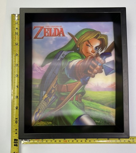 The Legend Of Zelda Hologram 3D Picture Box 9x11 Nintendo Official 2017 Game Art - Picture 10 of 12