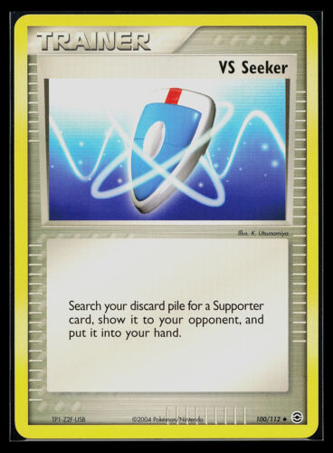 Pokemon Card - VS Seeker EX FireRed & LeafGreen 100/112 - Picture 1 of 2