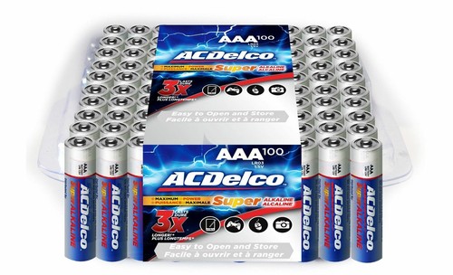 ACDelco Super Alkaline AAA Batteries, 100-Count - Picture 4 of 4