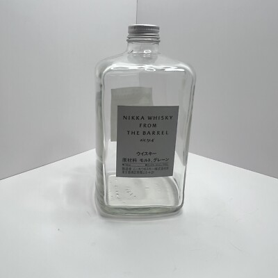 Nikka Whisky From The Barrel Empty Bottle ONLY No Box 750 ml Japanese Rare
