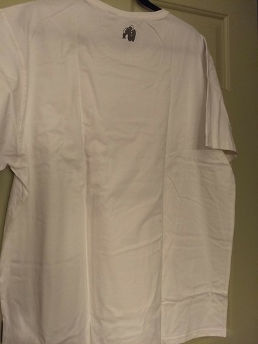 Gorilla Wear Hobbs T-Shirt –white 5x Bodybuilding Fitness - 第 5/6 張圖片