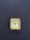 Seiko Tank Quartz Vintage Men's Unique Wristwatch