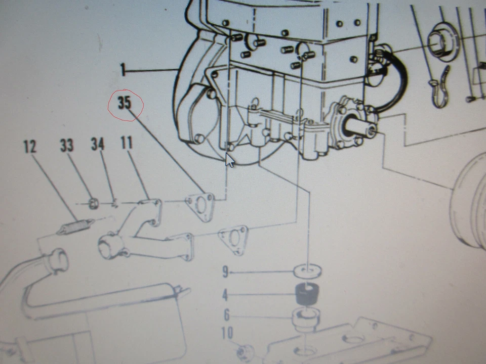 CANTIDAD 2 NUEVAS JUNTAS DE TUBO DE ESCAPE Y COBRA 340 1978 POLARIS VINTAGE NOS OEM Foto 4 de 4