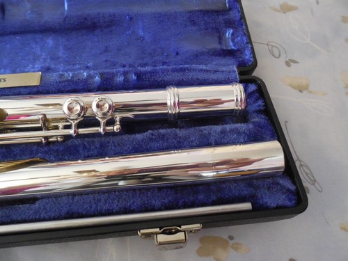 Gemeinhardt 3SB Solid Silver Open Hole B Ft Flute Reconditioned Play Ready Nice - Picture 8 of 18