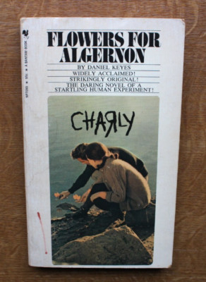 DANIEL KEYES: FLOWERS FOR ALGERNON USA 1972 Pathfinder MOVIE/FILM TIE-IN PB GOOD