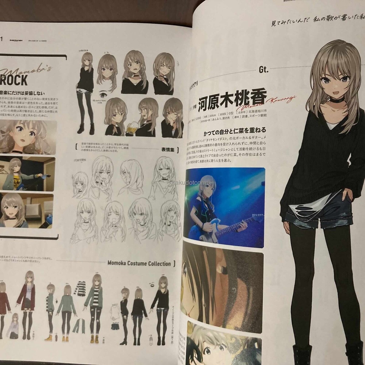 GIRLS BAND CRY 1st FAN BOOK　特典2種セット　メロブ GIRLS BAND CRY 1st FAN BOOK特典2種セットメロブ