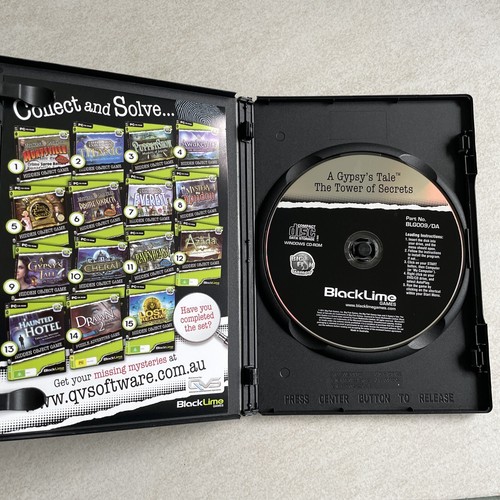 A Gypsy's Tale - The Tower of Secrets - PC CD-ROM - Hidden Object Game - 第 3/3 張圖片