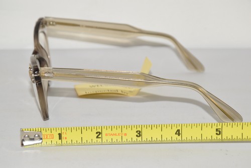 Vtg Welsh 2744 Smoke Spectacle Goggles Unibridge Safety Glasses MFG 5-1/2" WM - Picture 7 of 11