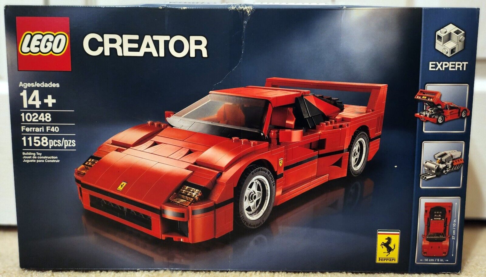 navn sandsynlighed overdraw LEGO Creator Expert: Ferrari F40 (10248) for sale online | eBay