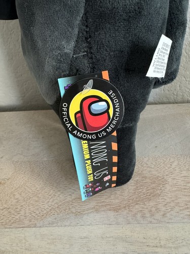12” NEW NWT Among Us Toikido Plush Crew Mate Plague Doctor Crow with Top Hat - Picture 5 of 5