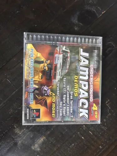 PlayStation Underground Jampack Winter '99 | PS1 With Box See Description