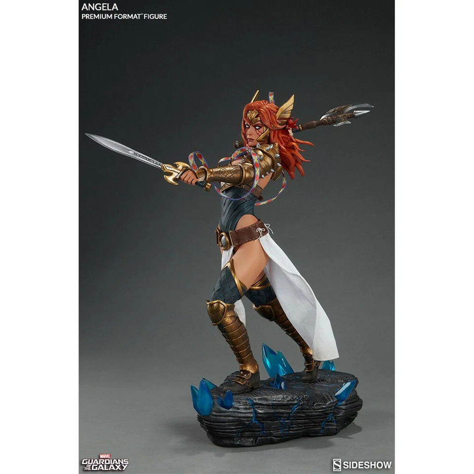 Sideshow Les Gardiens de la Galaxie statue Angela Premium Format - Photo 3/4