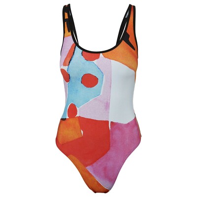 ADIDAS CE1014 Collective Memories Bodysuit Pola Multicolor S
